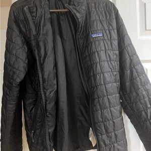 Patagonia Men's Black Puffer Jacket